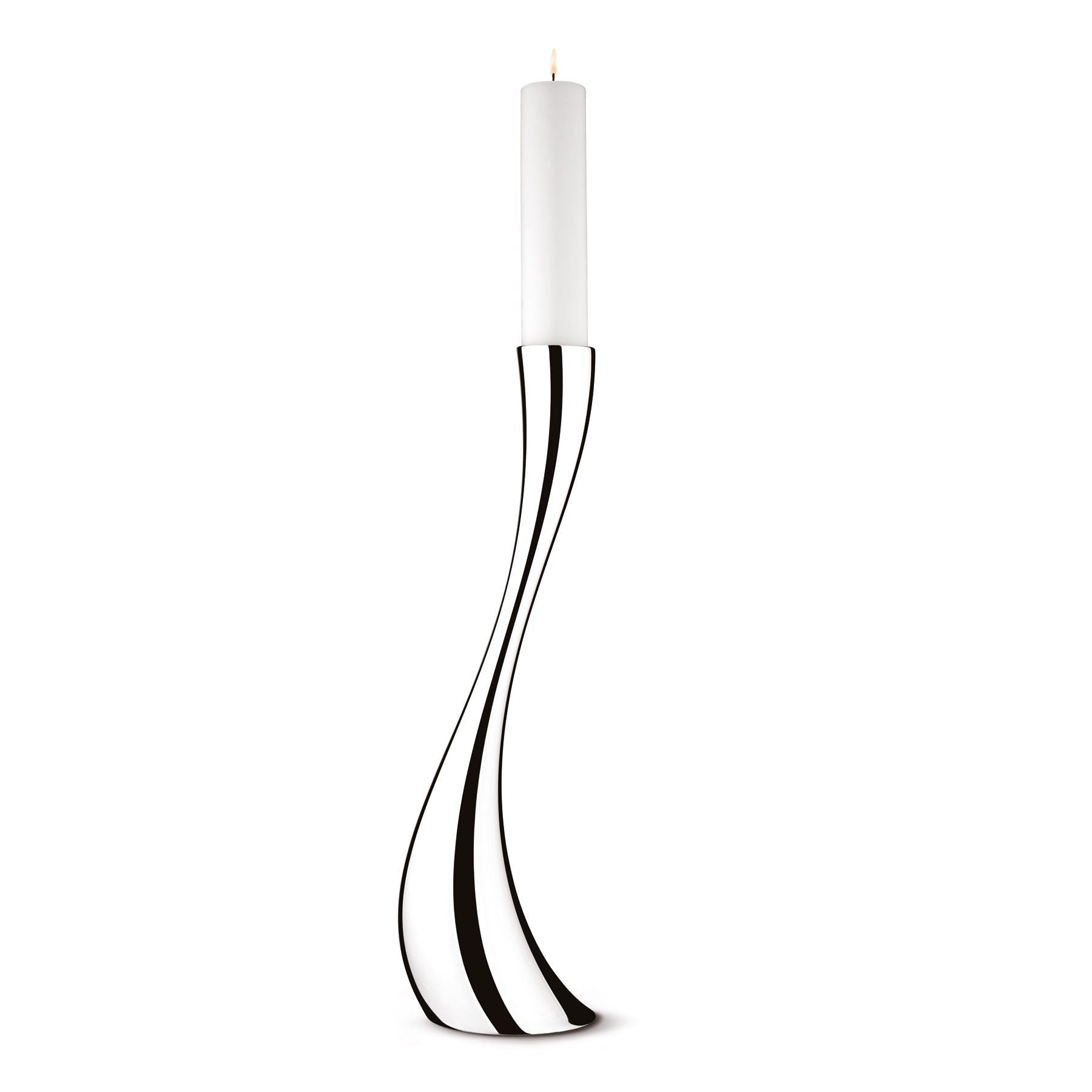Georg Jensen - Cobra Bodenkerzenleuchter | groß