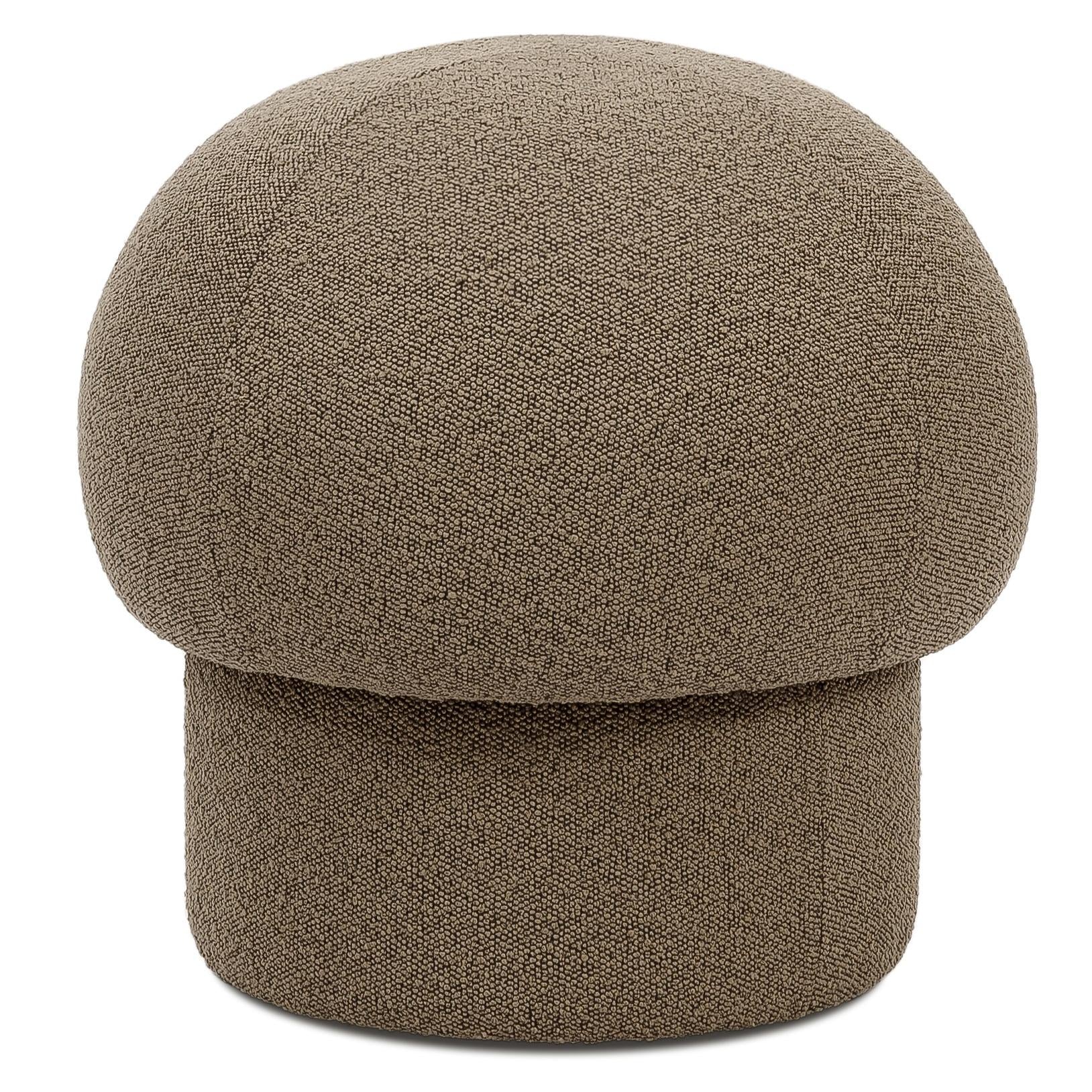 Design House Stockholm - Uno Pouf | Ø 50 cm / braun