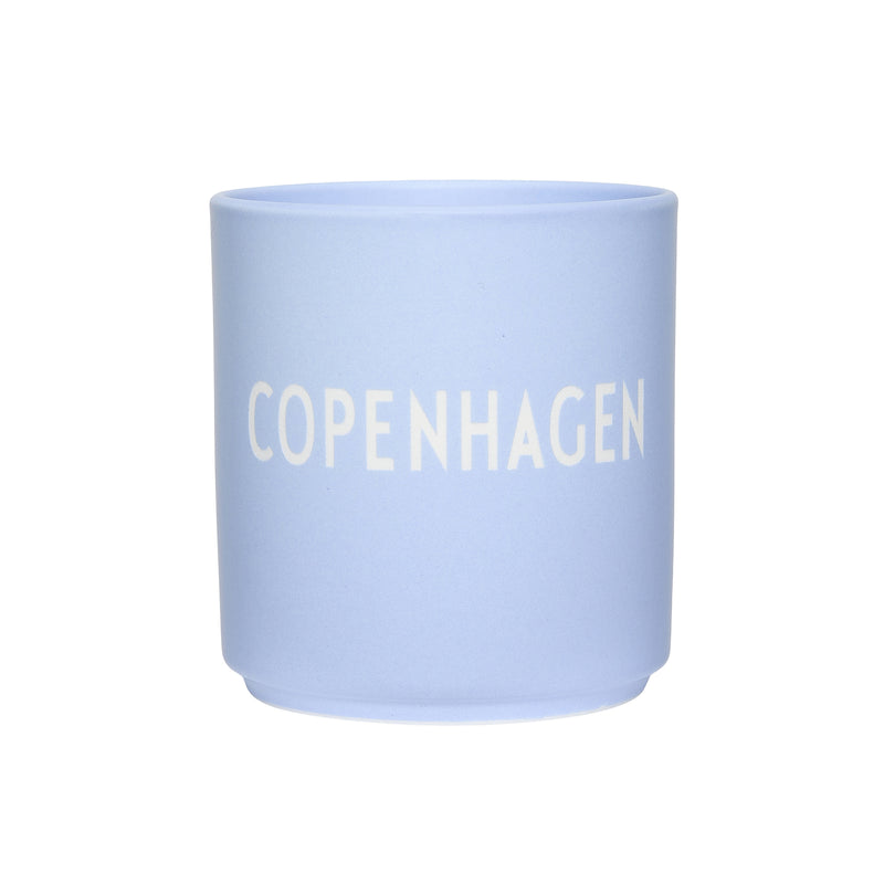 Design Letters - AJ Favourite Porzellan Becher | Copenhagen / dusty blue