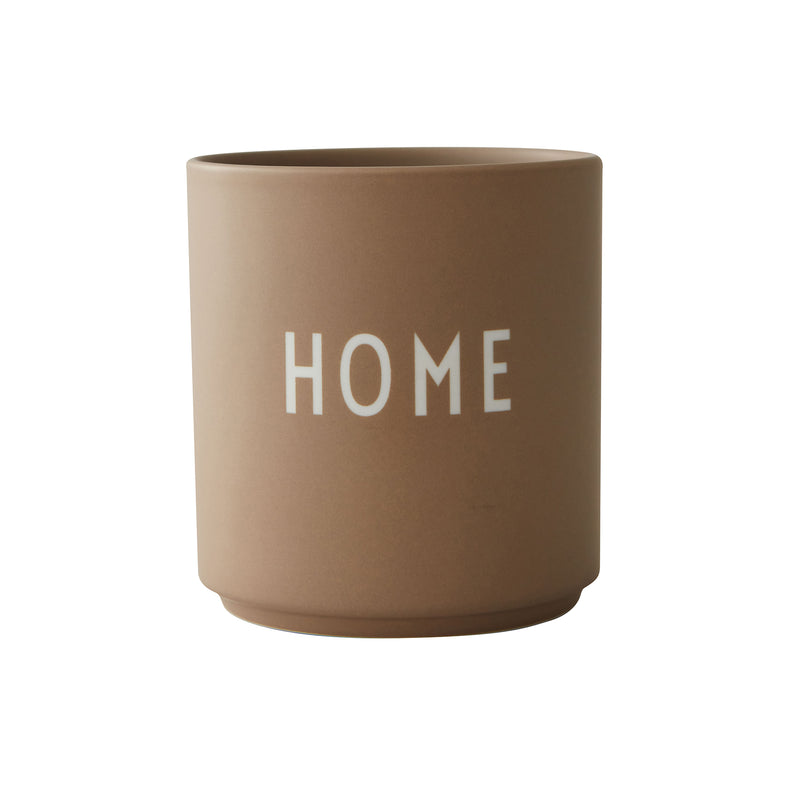 Design Letters - AJ Favourite Porzellan Becher | Home / braun
