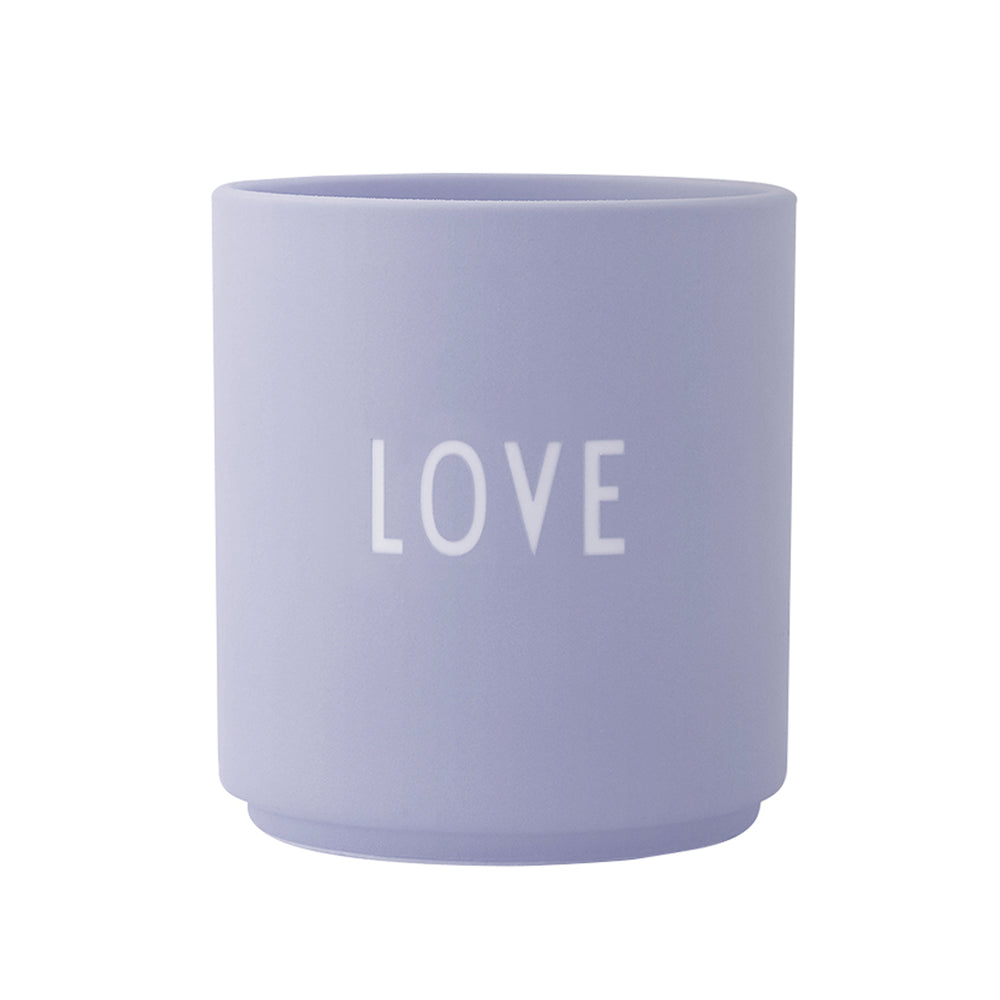 Design Letters - AJ Favourite Porzellan Becher | Love / flieder