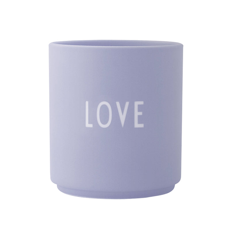Design Letters - AJ Favourite Porzellan Becher | Love / flieder