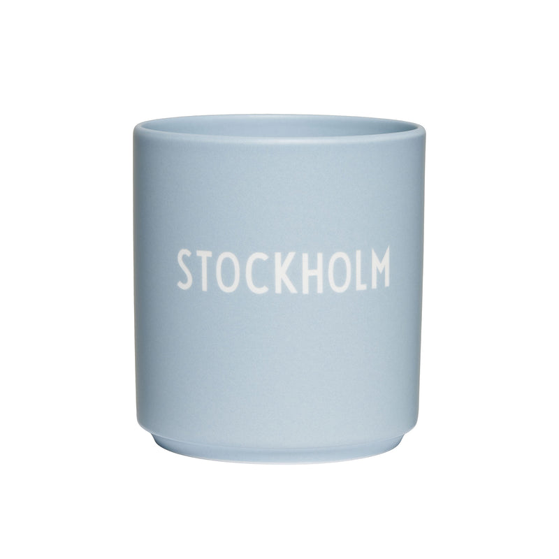 Design Letters - AJ Favourite Porzellan Becher | Stockholm / hellblau