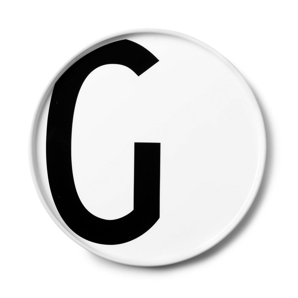 Design Letters - AJ Porzellan Teller | G