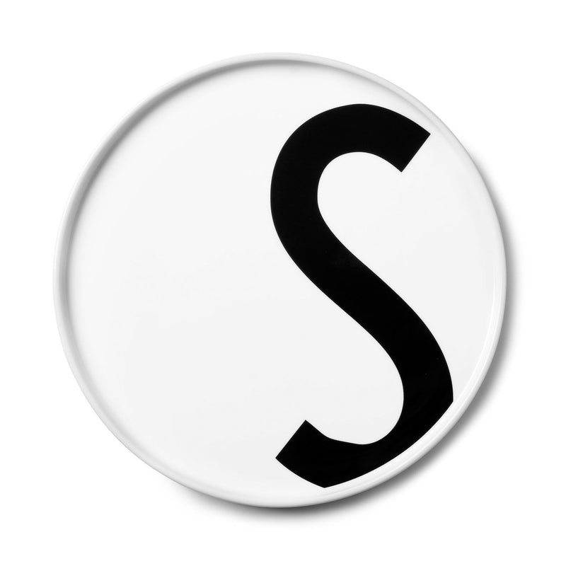 Design Letters - AJ Porzellan Teller | S