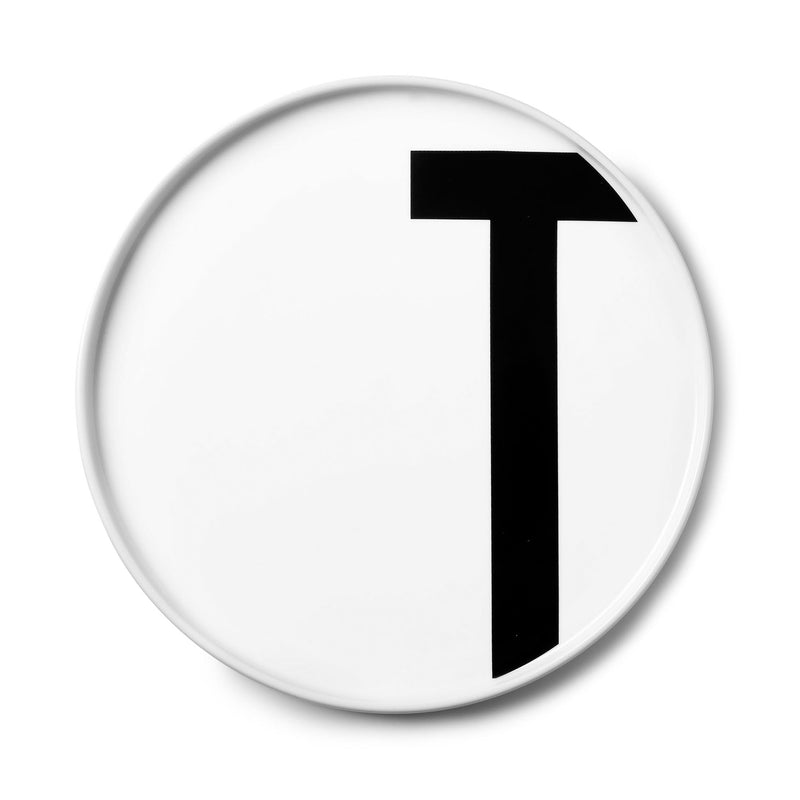 Design Letters - AJ Porzellan Teller | T