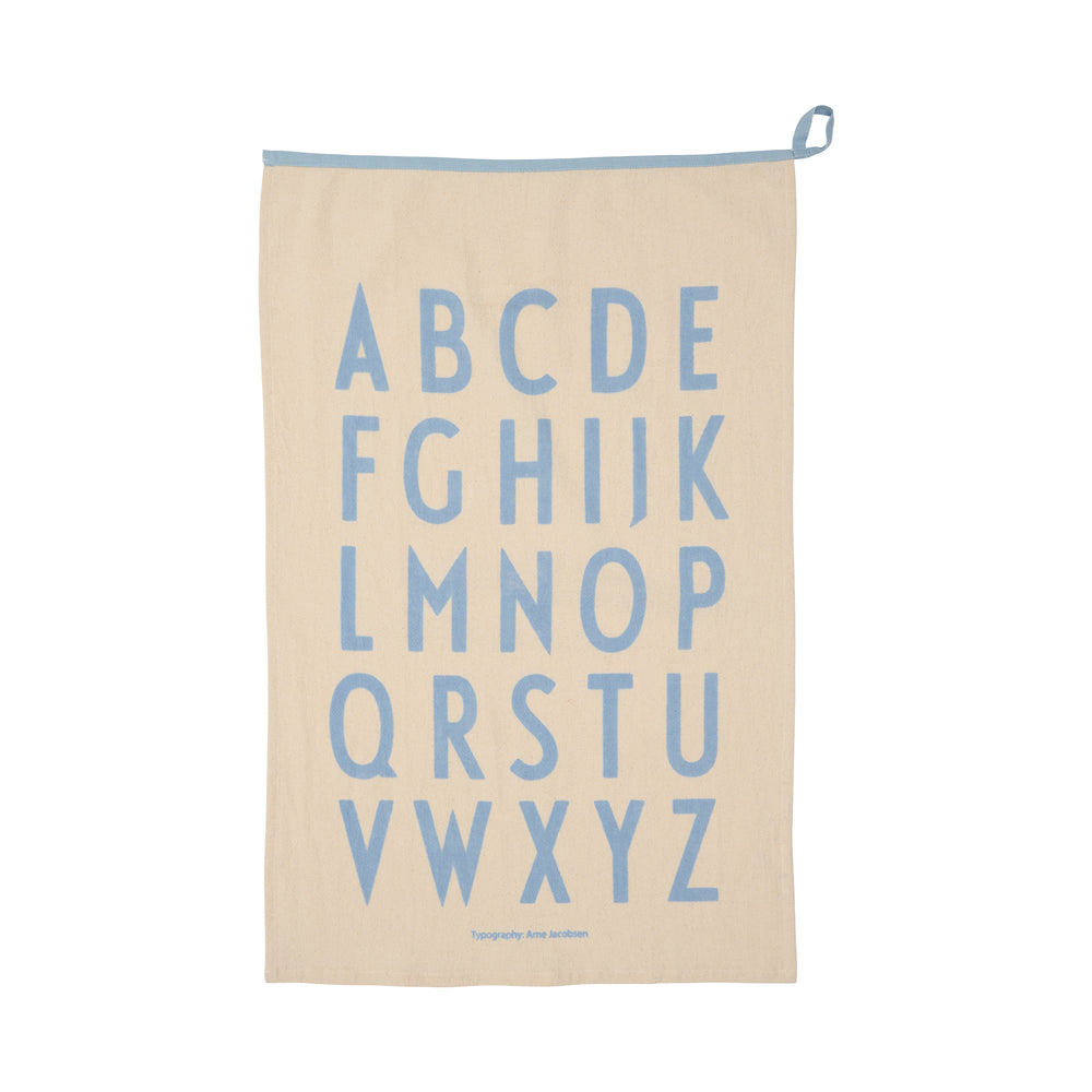 Design Letters - ABC Premium Classic Geschirrtuch | light blue