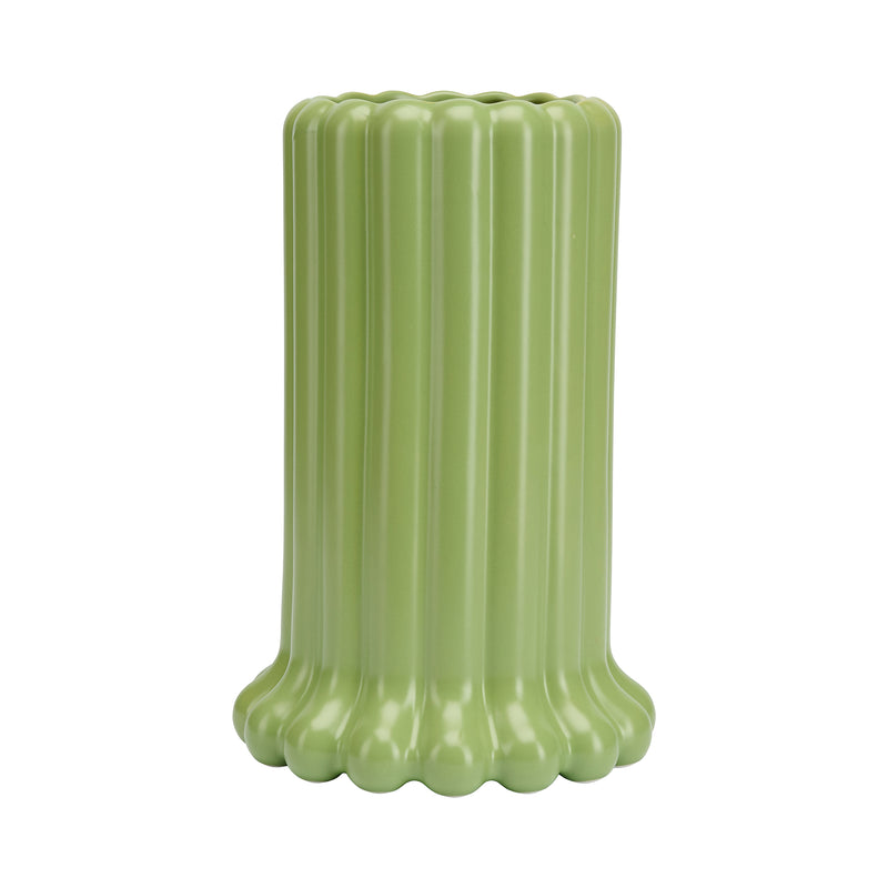 Design Letters - Tubular Vase | green tendril
