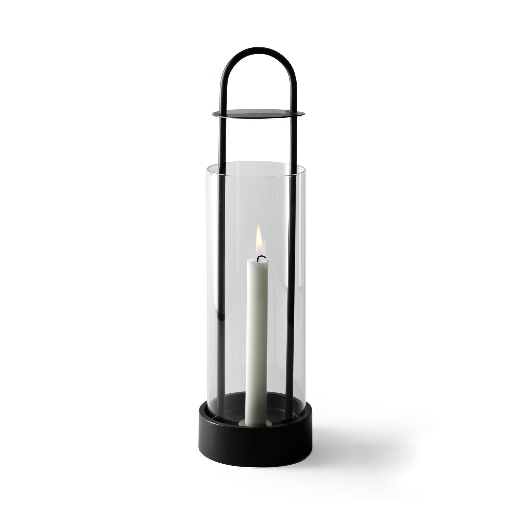 Design House Stockholm - Lotus Windlicht | schwarz