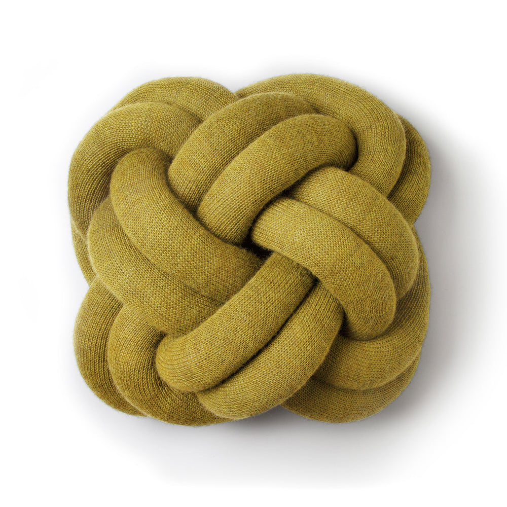 Design House Stockholm - Knot Kissen | gelb
