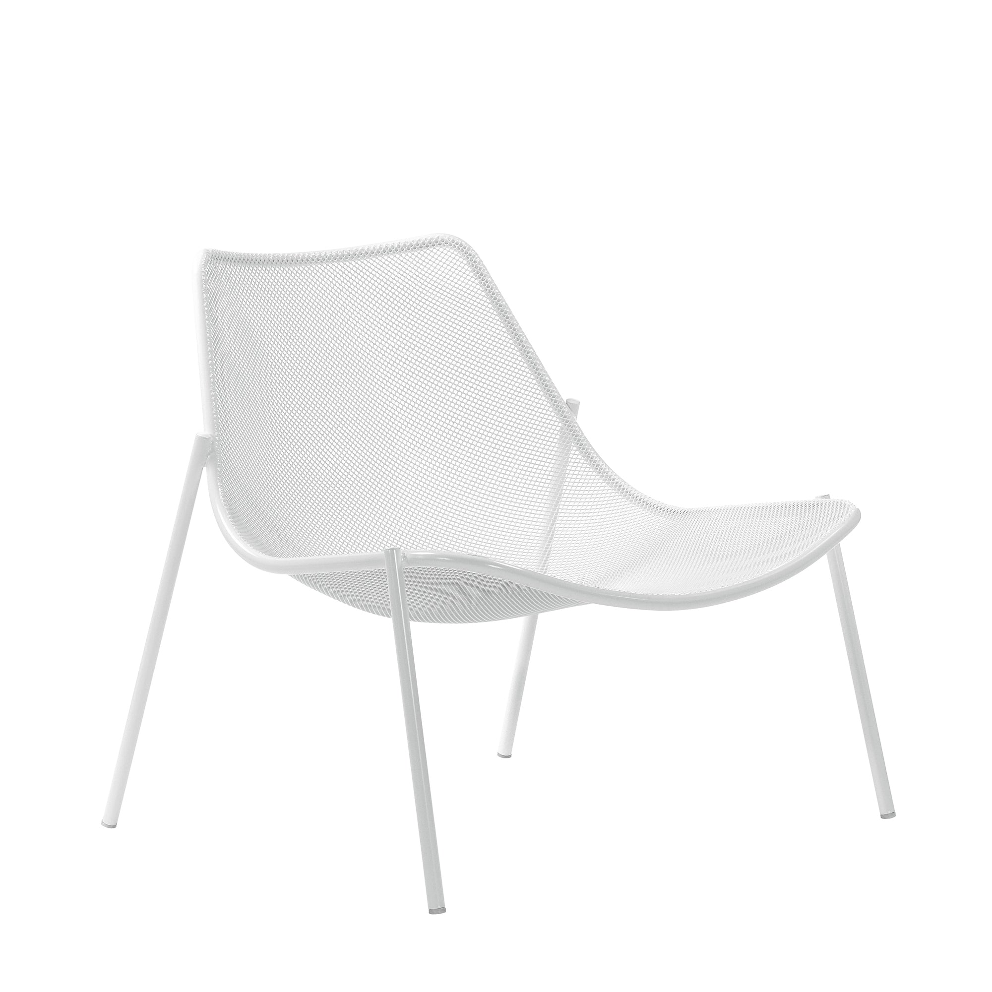 Emu - Round Lounge Chair | weiß