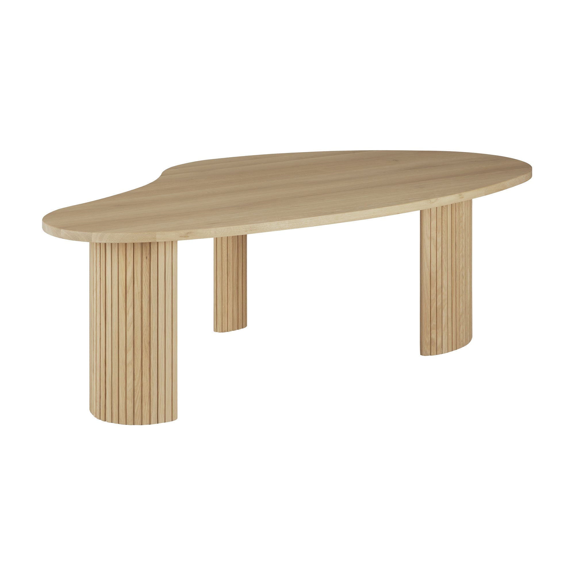 Ethnicraft - Boomerang Couchtisch | 126 x 74 cm
