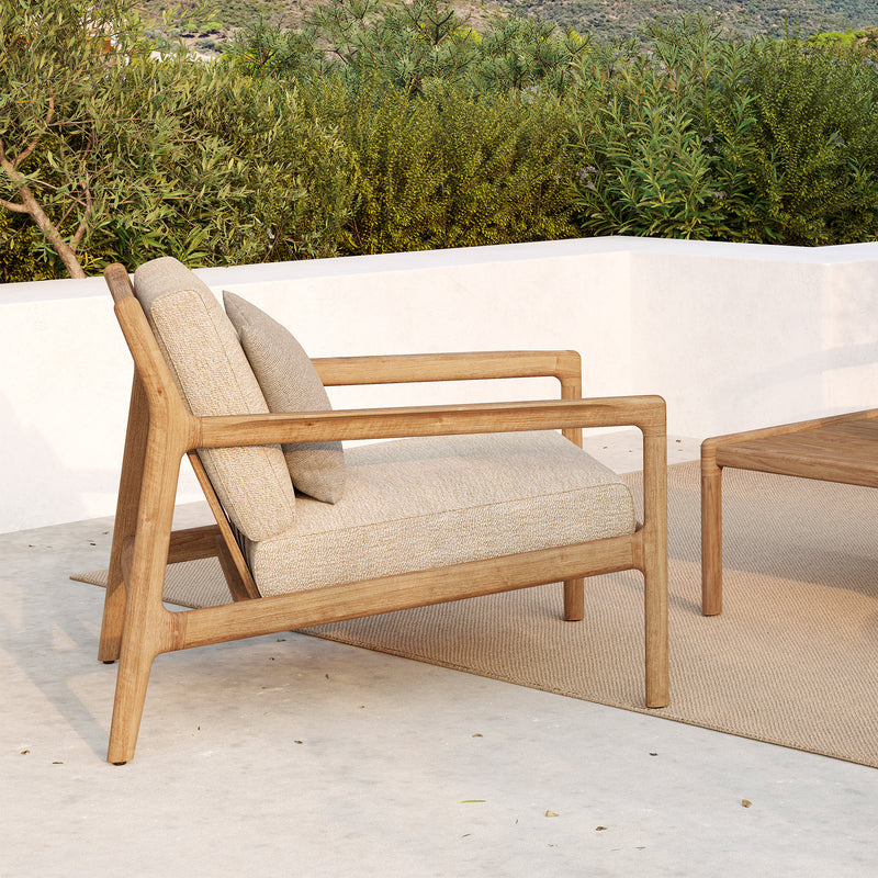 Ethnicraft - Jack Outdoor Loungesessel | teak / natur