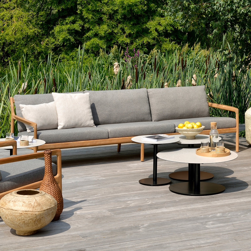 Ethnicraft - Jack Outdoor Sofa | 3-Sitzer / teak /mokka