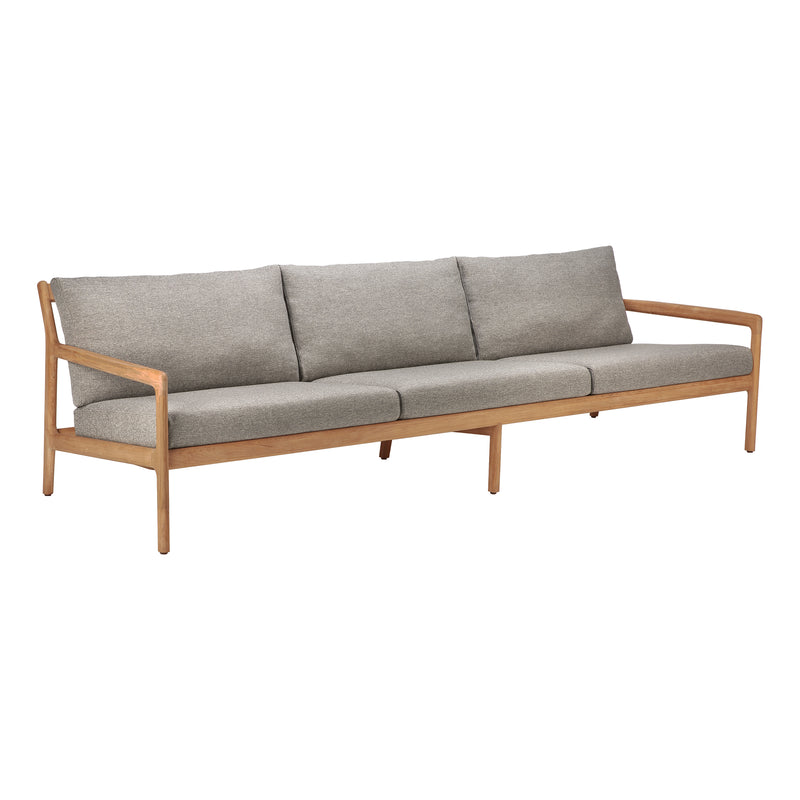 Ethnicraft - Jack Outdoor Sofa | 3-Sitzer / teak /mokka