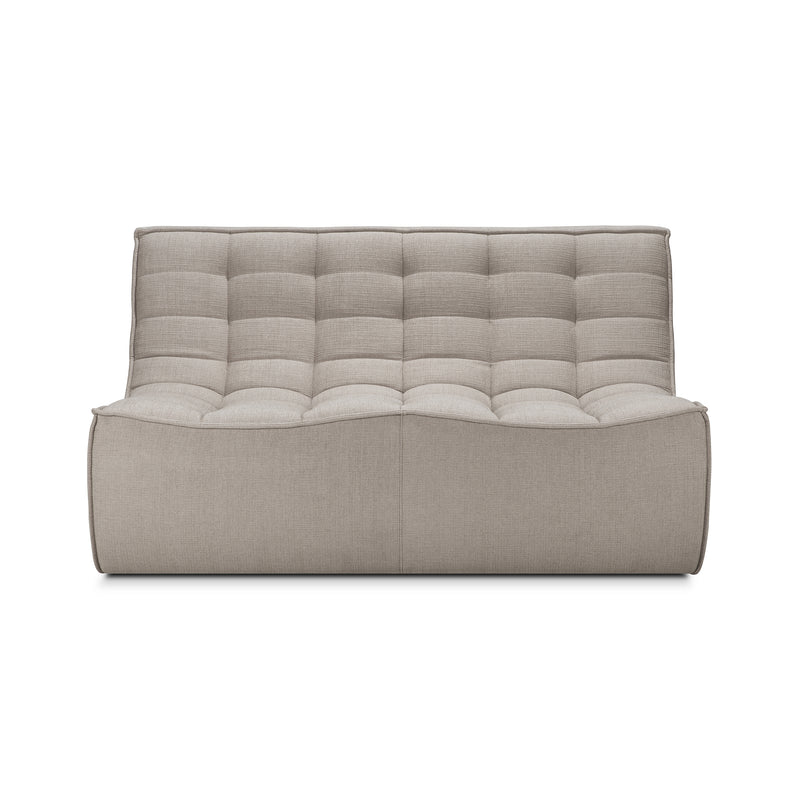 Ethnicraft - N701 2-Sitzer Sofa | Eco ecru