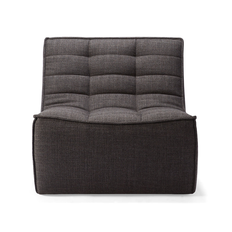 Ethnicraft - N701 Sessel, beige | dark grey