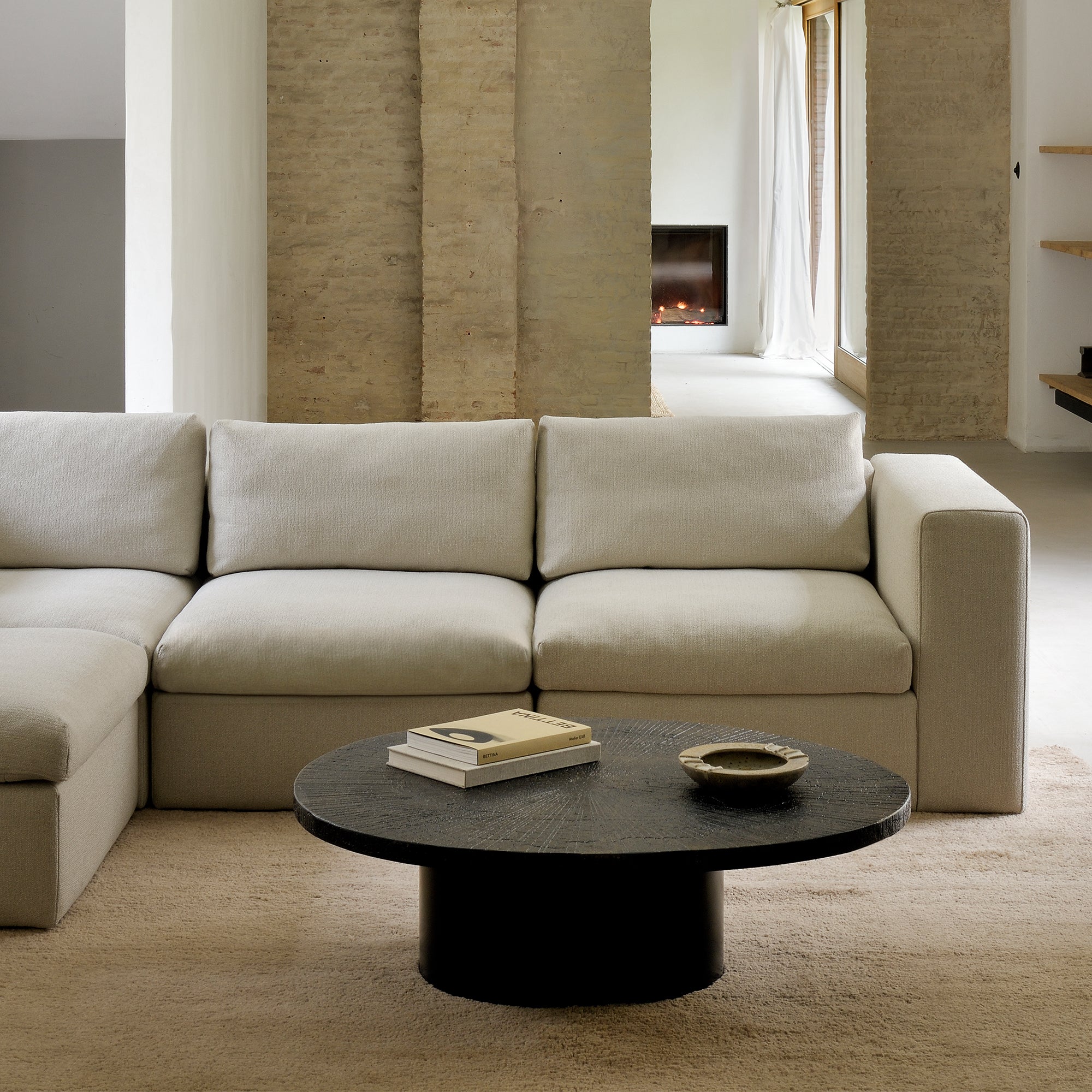 Ethnicraft - Slice Couchtisch | 105 x 94 cm