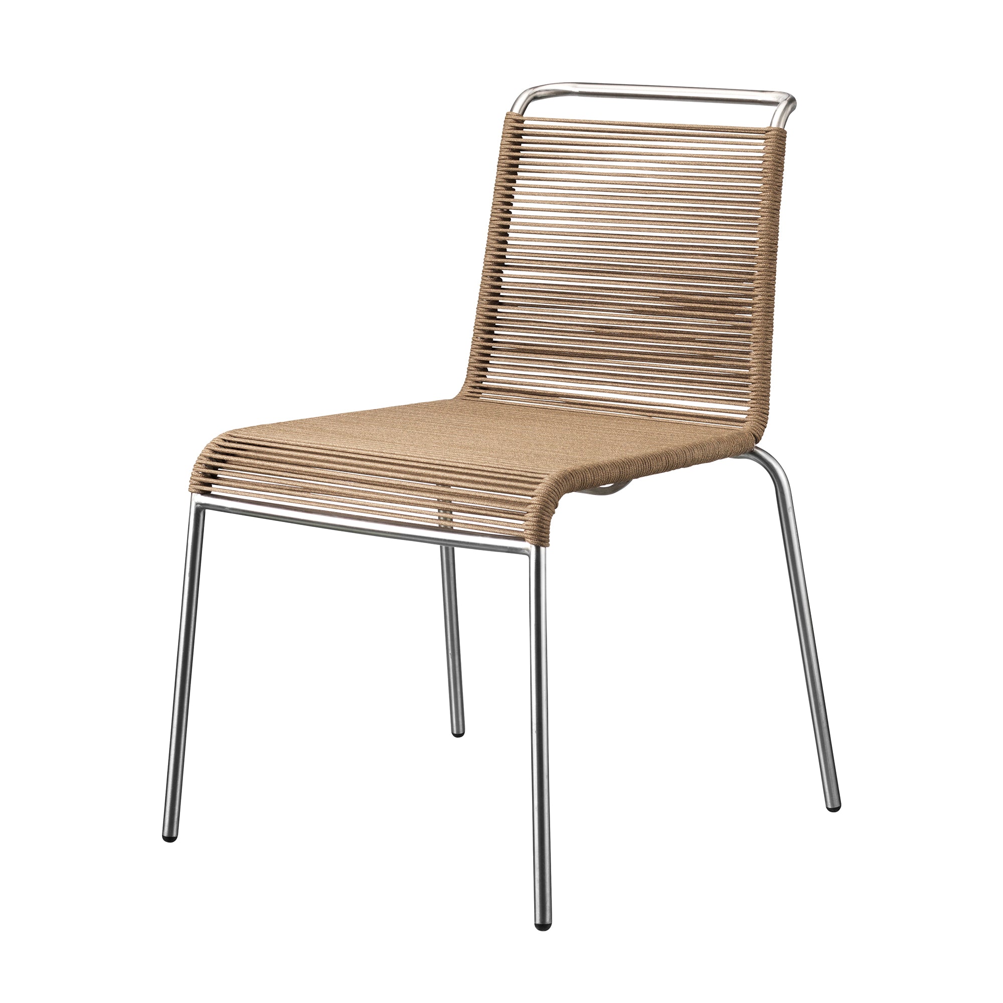 FDB Møbler - M20 Teglgård Outdoor Stuhl | Kordel braun