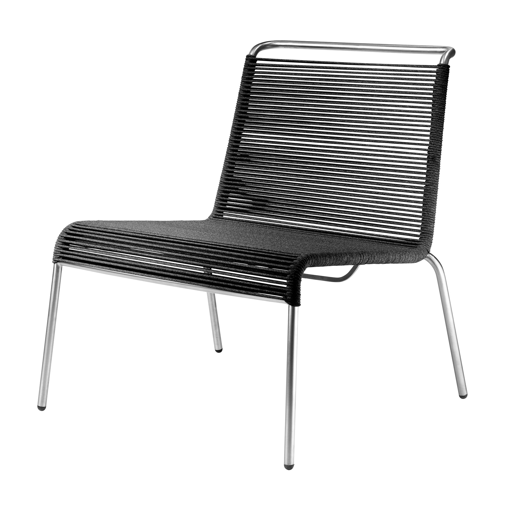 FDB Møbler - M20L Teglgård Lounge Sessel | Kordel schwarz