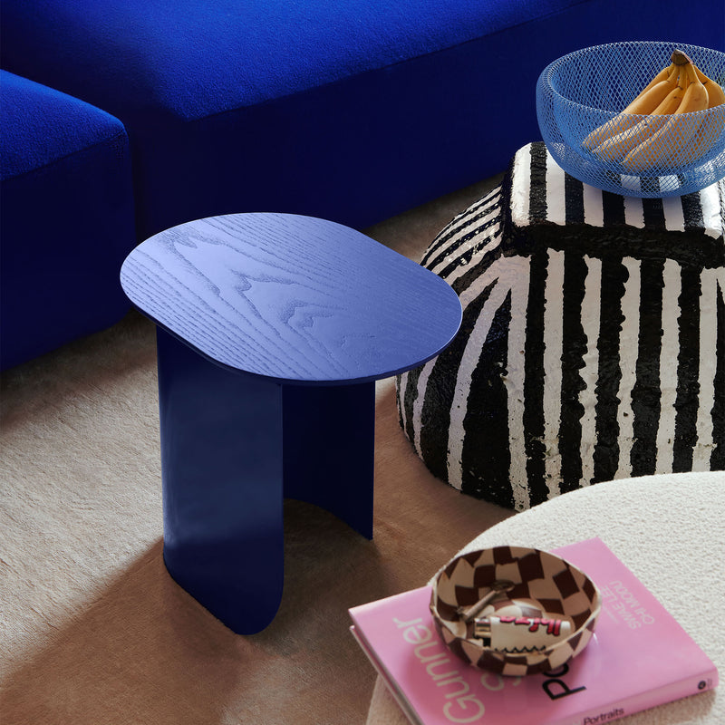 FÉST - Plateau Beistelltisch | cobalt blau