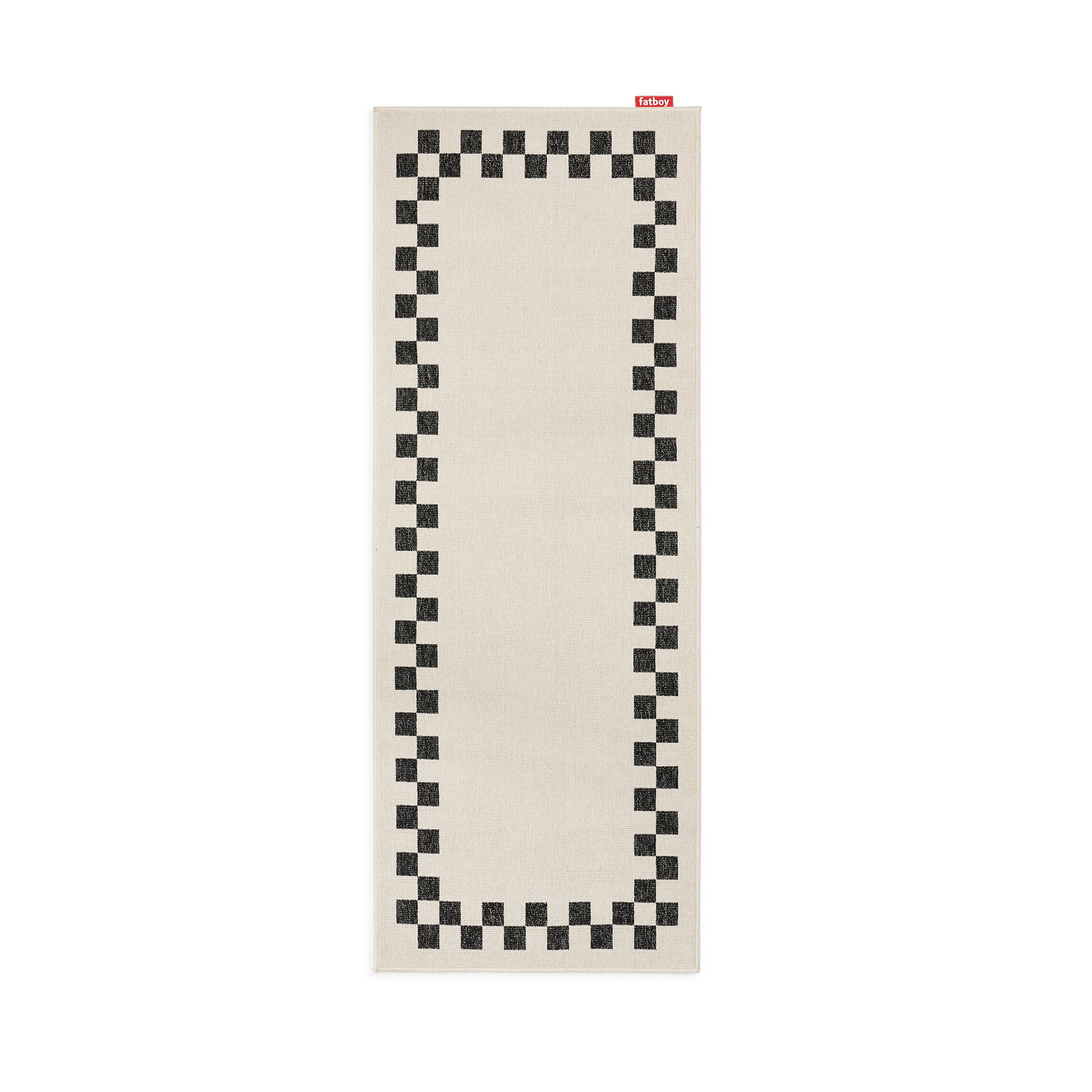 Fatboy - Carpretty Outdoor-Teppich | Check Border / 80 x 200 cm