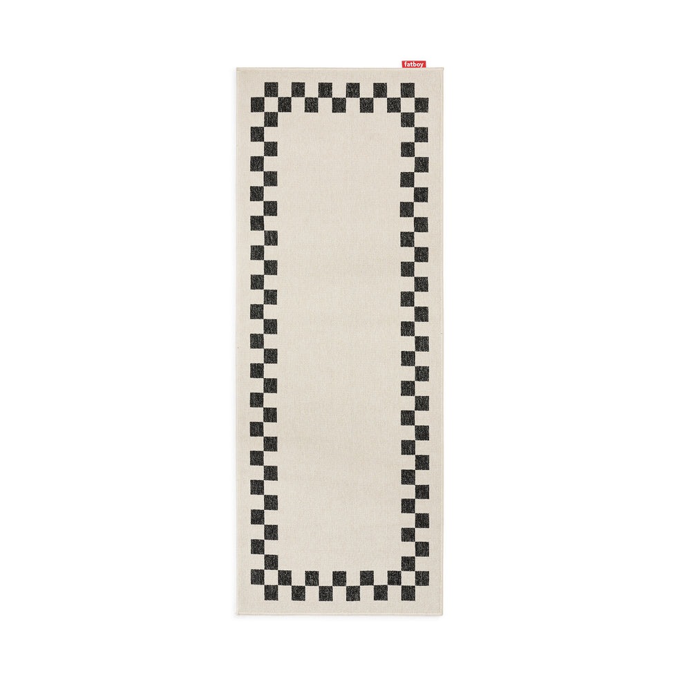 Fatboy - Carpretty Outdoor-Teppich | Check Border / 80 x 200 cm