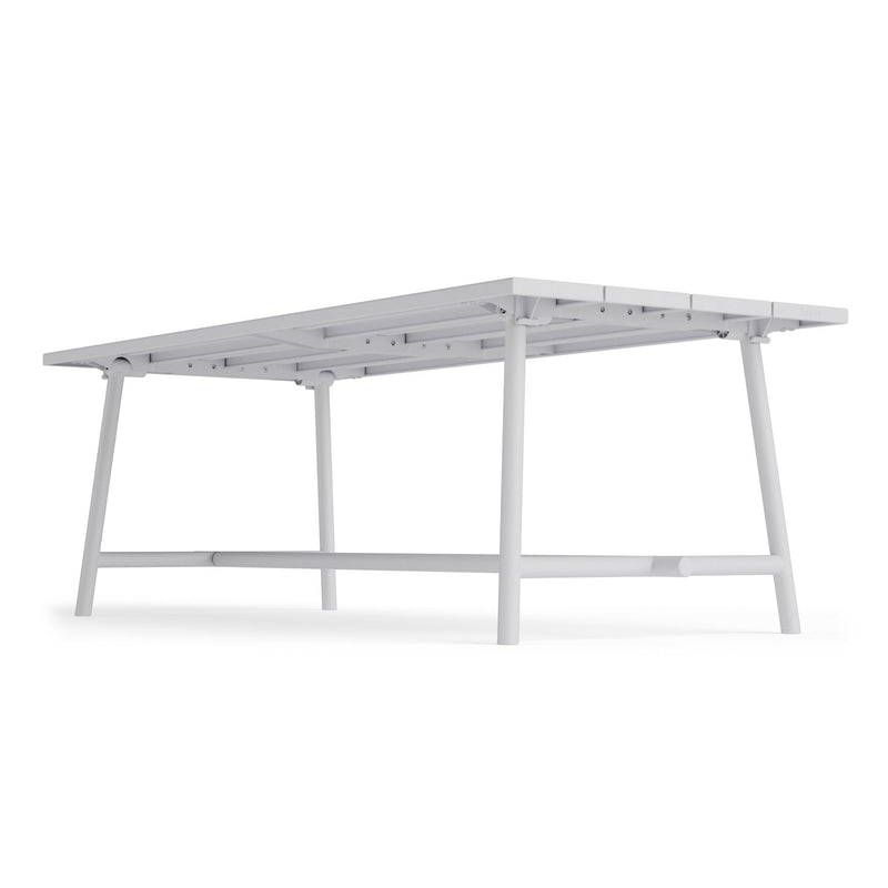Fatboy - Fred's Outdoor Tisch 220 x 100 cm + Armlehnstuhl (4er Set)