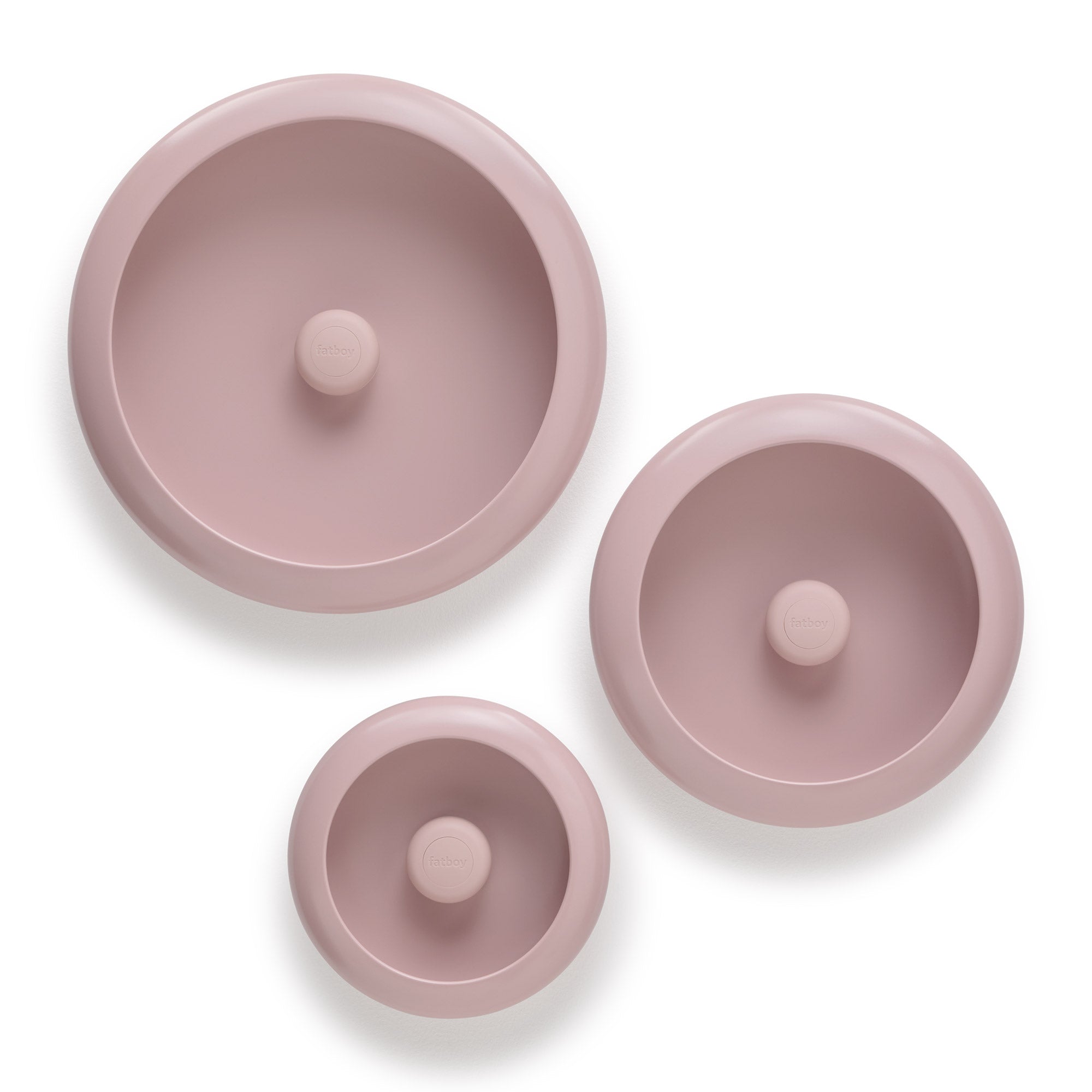 Fatboy - Oloha Trio Schale mit LED Akkuleuchte | soft pink
