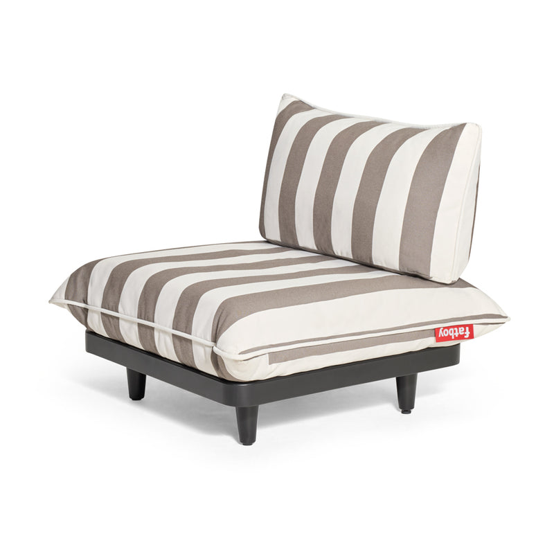 Fatboy - Paletti Outdoor-Sofa | Mittelmodul / white/striped cocoa