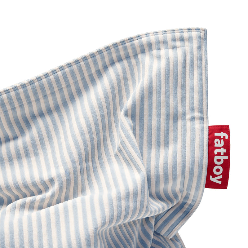 Fatboy - Sitzsack Original Slim Teddy | Blizzard Blue Creme