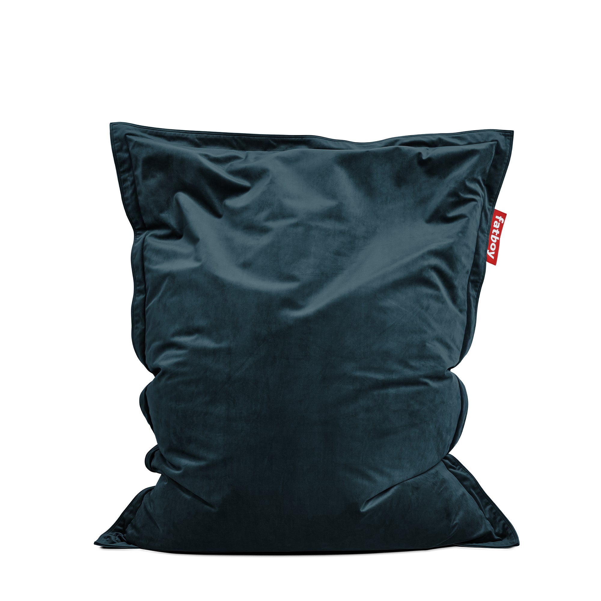 Fatboy - Sitzsack Original Slim Velvet | recycled petrol