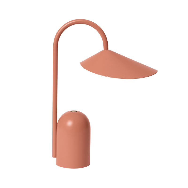 Ferm Living - Arum Akku LED-Tischleuchte | sienna