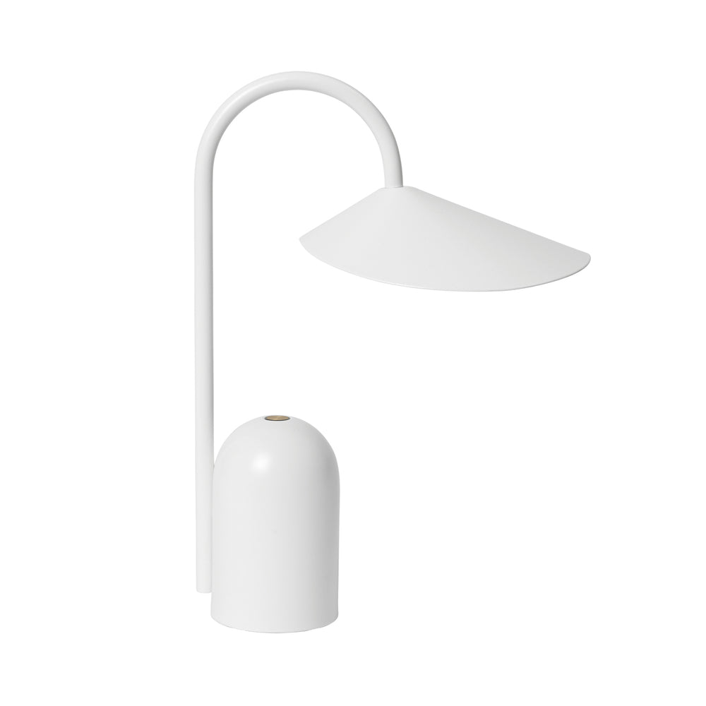 Ferm Living - Arum Akku LED-Tischleuchte | weiß
