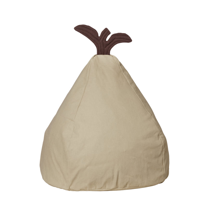 Ferm Living - Birne Sitzsack | elm green