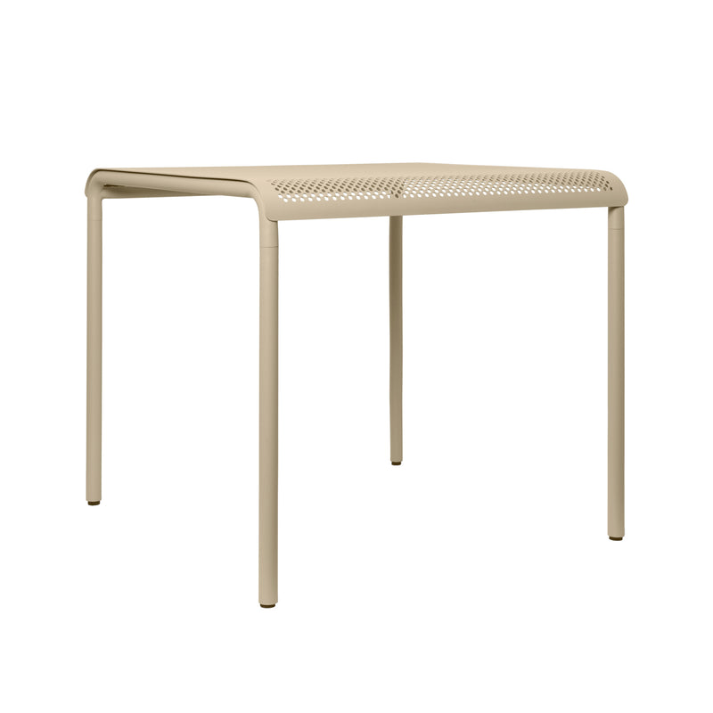 Ferm Living - Dapple Gartenesstisch | 80 x 80 cm / cashmere