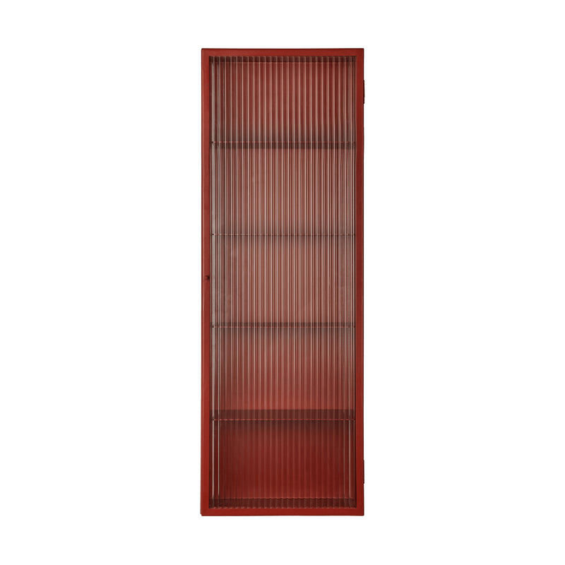 Ferm Living - Haze Wandschrank | 35 x 100 cm / oxidrot