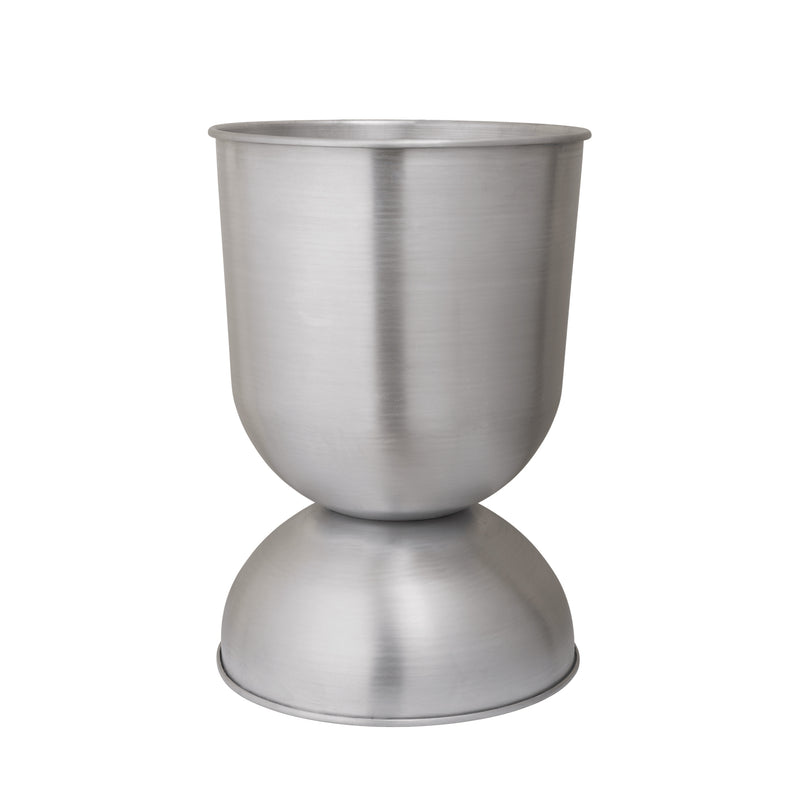 Ferm Living - Hourglass Blumentopf | Ø 50 x H 73 cm / Aluminium