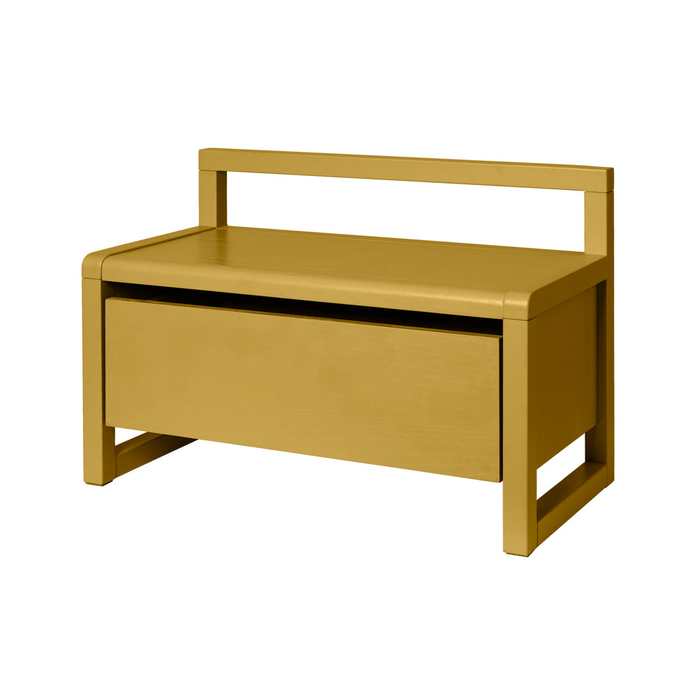 Ferm Living - Little Architect Aufbewahrungsbank | gelb