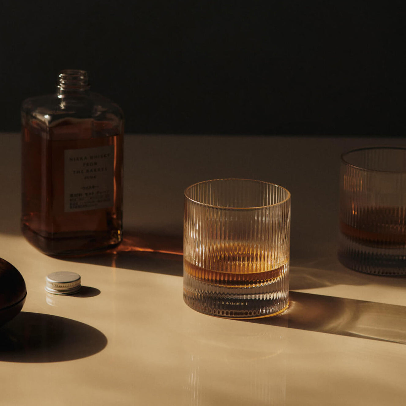Ferm Living - Ripple Tumbler (2er-Set) | clear