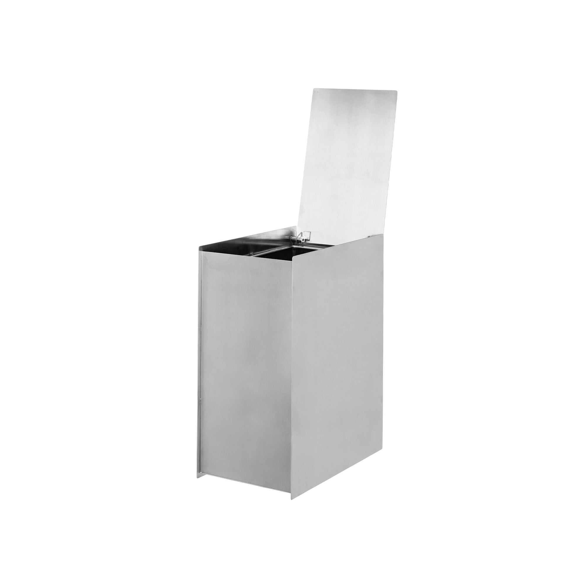 Ferm Living - Sama Abfalleimer | H 25 cm / edelstahl