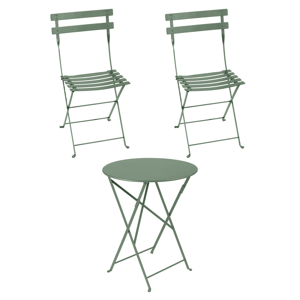 Fermob - Bistro Klapptisch + 2 Klappstühle | kaktus