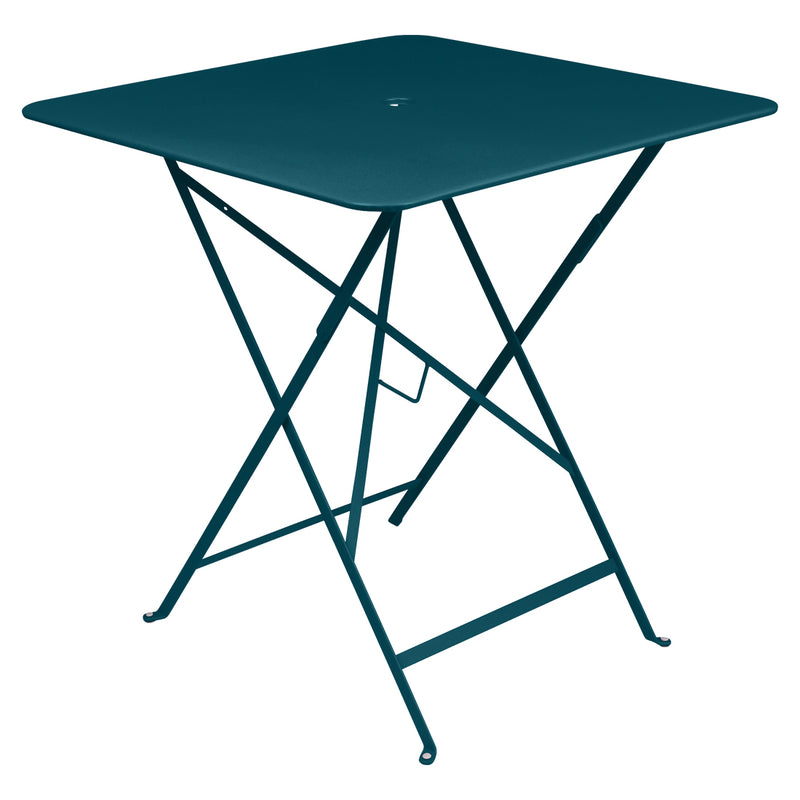 Fermob - Bistro Klapptisch 71 x 71 cm | acapulcoblau