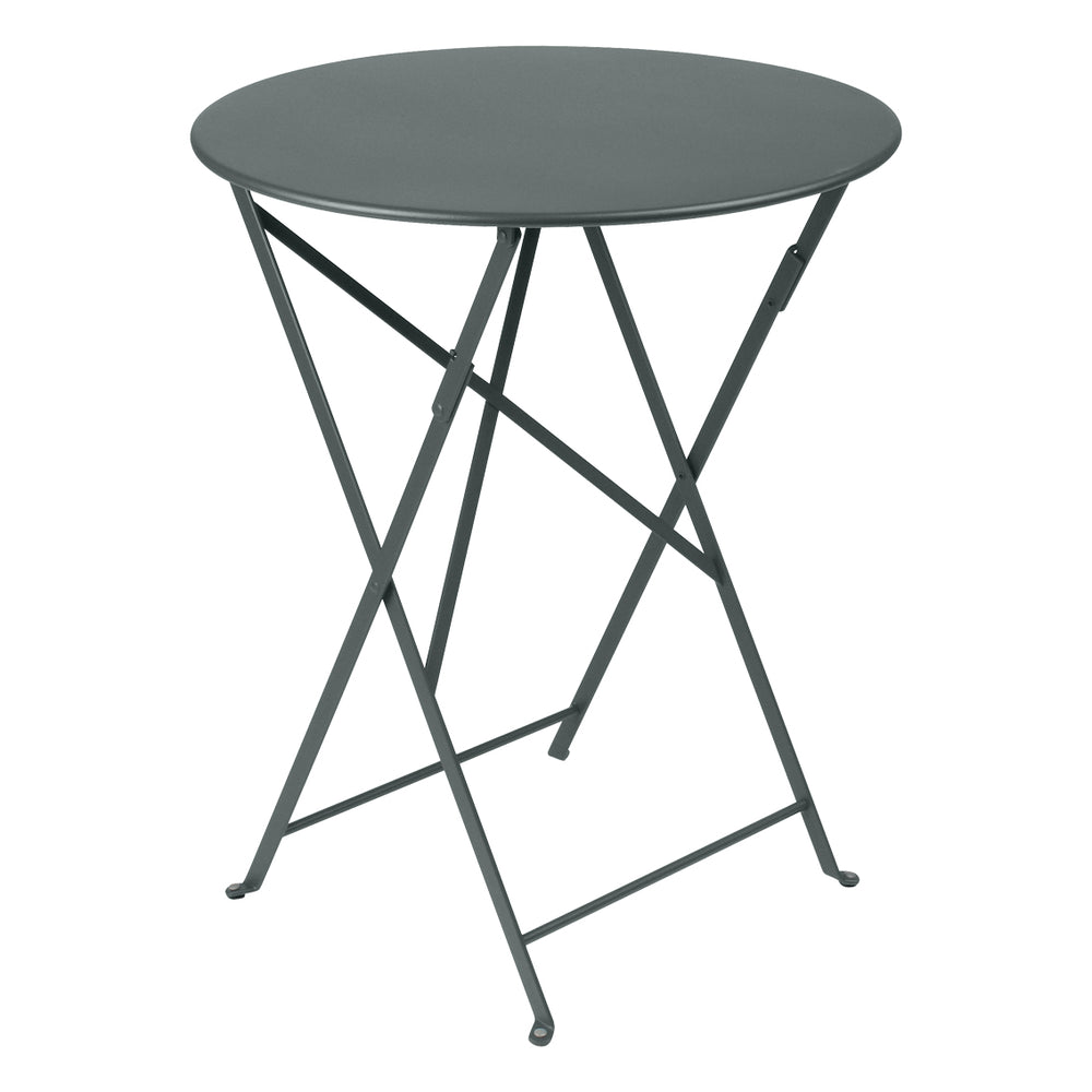 Fermob - Bistro Klapptisch Ø 60 cm | gewittergrau matt