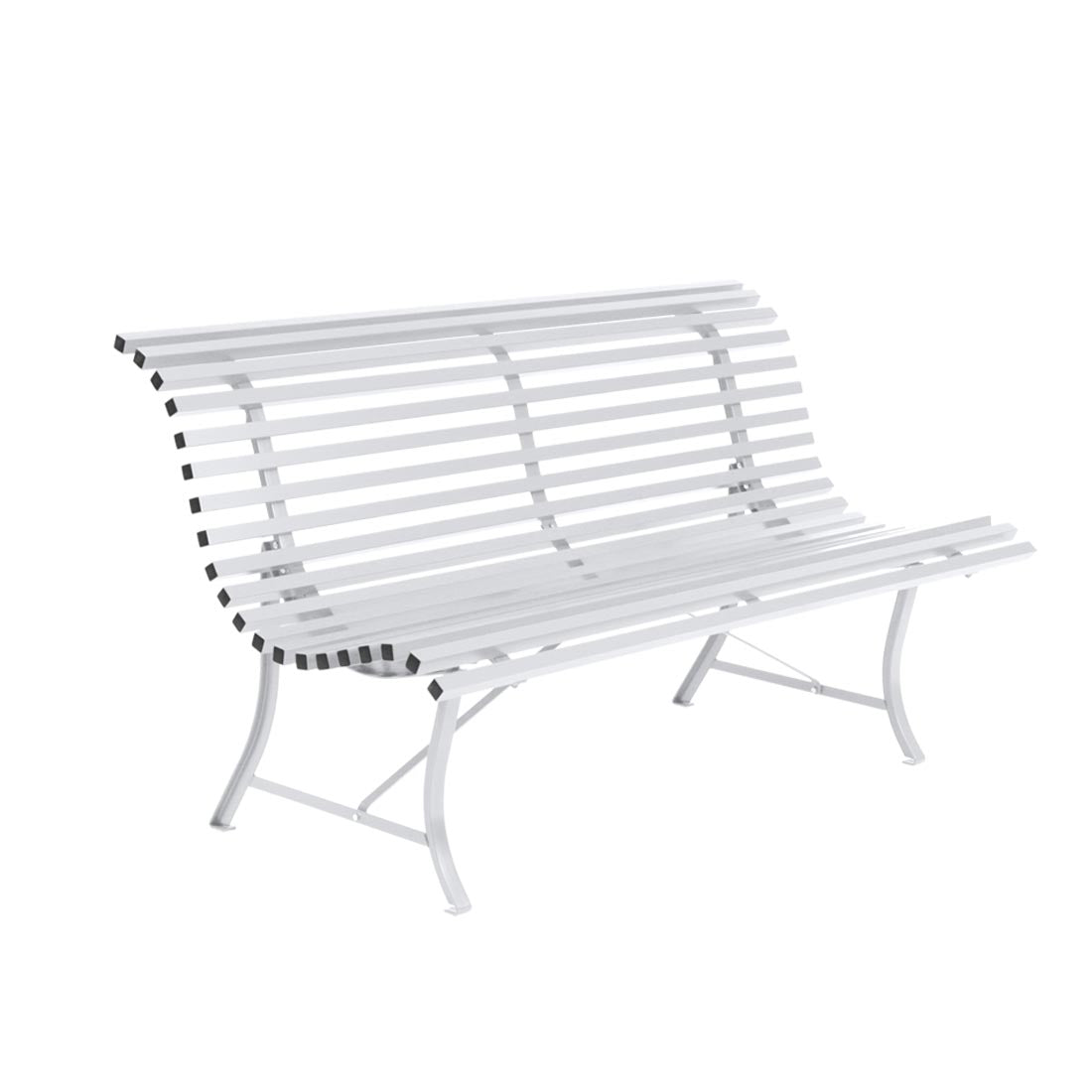 Fermob - Louisiane Bank 150 cm | 150 x 80 x 72 cm / baumwollweiß
