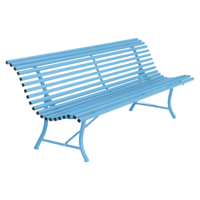 Fermob - Louisiane Bank 150 cm | 200 x 80 x 72 cm / maya-blau