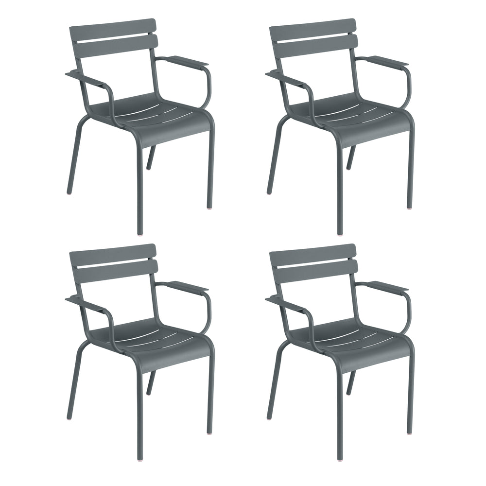 Fermob - Luxembourg Sessel Set | gewittergrau