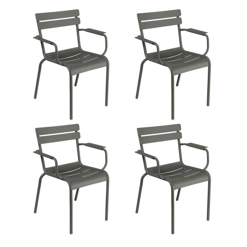 Fermob - Luxembourg Sessel Set | rosmarin