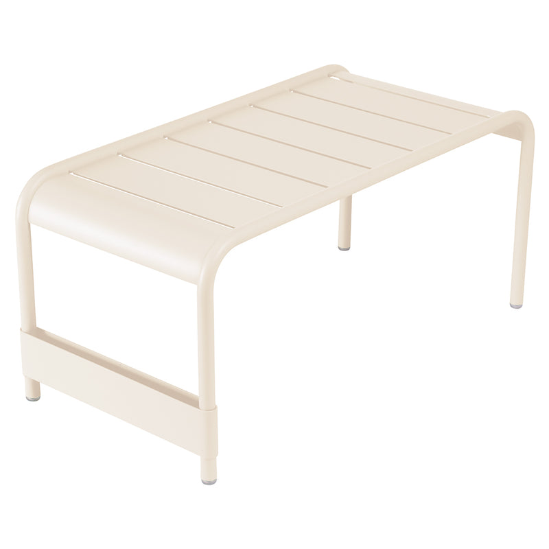 Fermob - Luxembourg Niedriger Tisch / Gartenbank | latte-beige