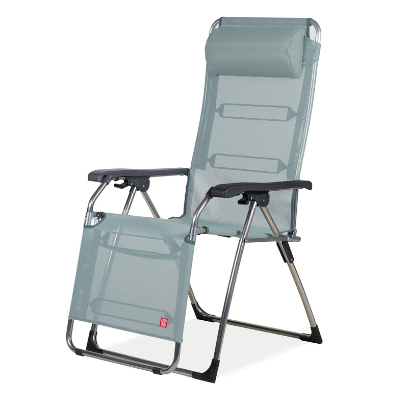 Fiam - Amida Aluminium Relaxliege | salbei